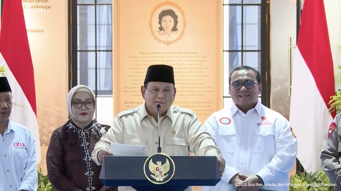 Kerja Hingga Tumbang, Prabowo Subianto Sebut Sejumlah Menteri Dirawat di RS